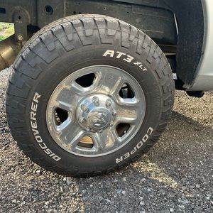 8x165.1 lug patter treat is good definitely could get more use out of them!